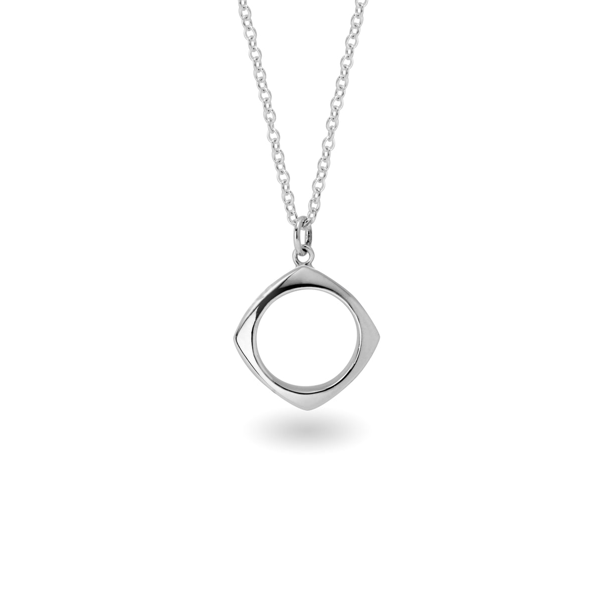 essentia small diamond necklace