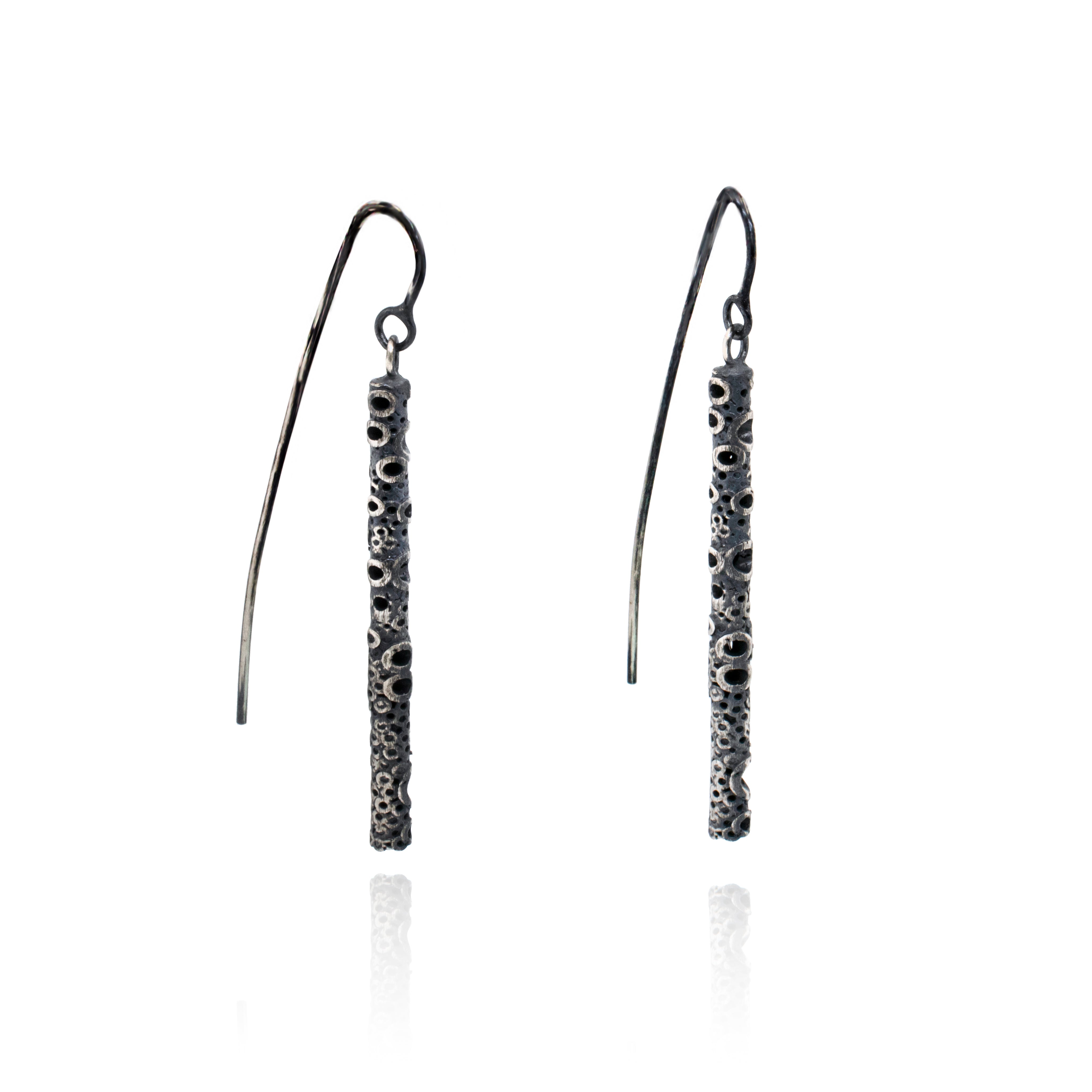 SIRISIRI SHIPPÔ Earrings BEAR Black SHIPPŌ Earrings BEAR Black – SIRI SIRI | シリシリ