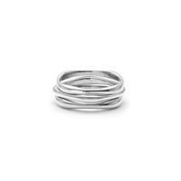 essentia soft square stackable ring