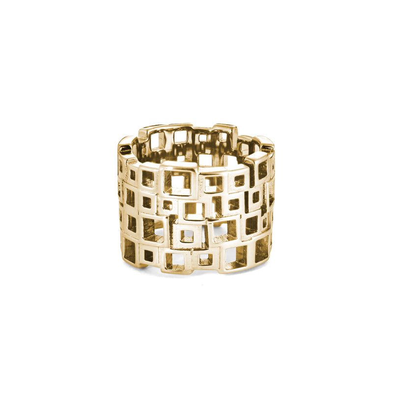 solinas 4 row open square ring