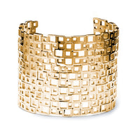 solinas wide square cuff bracelet