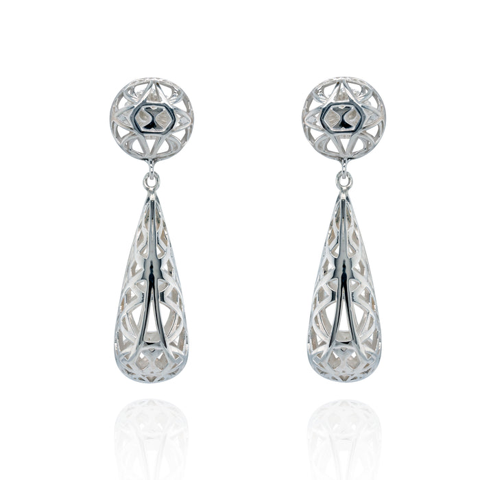 aperta post and dangle earrings